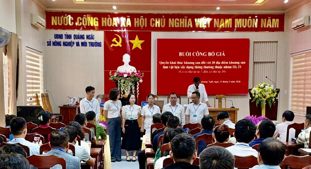 Doanh nghiệp căng thẳng đấu giá 58 mỏ khoáng sản ở Quảng Ngãi- Ảnh 2.