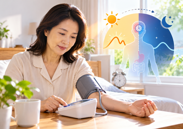 Vì sao huyết áp buổi sáng thường cao hơn? Cách phòng huyết áp cao - Ảnh 1.
