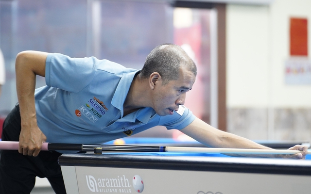Billiards: Trần Quyết Chiến xuất sắc v&agrave;o v&ograve;ng knock-out thế giới với ng&ocirc;i nhất bảng- Ảnh 1.