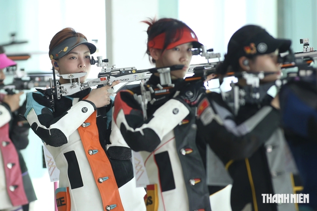 Lịch thi đấu ASIAD hôm nay: 'Hot girl' bắn súng Mộng Tuyền - Thanh Thảo hứa hẹn bùng nổ, Thùy Linh xuất trận- Ảnh 1.