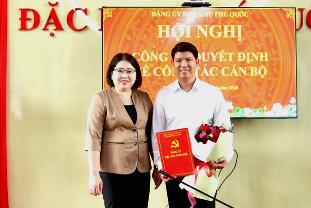 Thượng tá Công an An Giang làm Chánh văn phòng Đảng ủy đặc khu Phú Quốc- Ảnh 1.