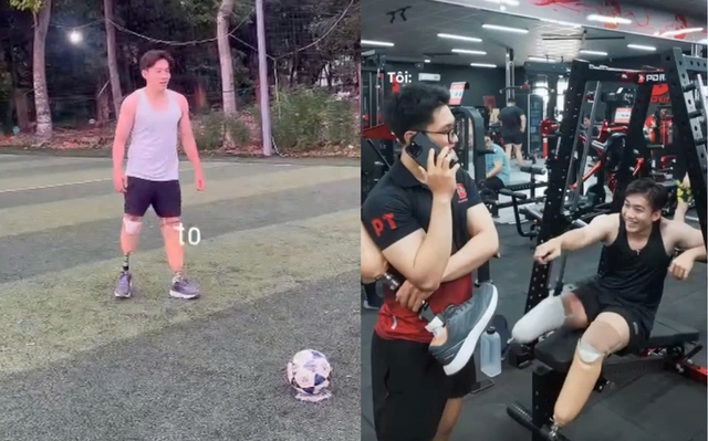 Mất hai chân sau tai nạn, chàng trai 'trở lại' ngoạn mục - Ảnh 3.
