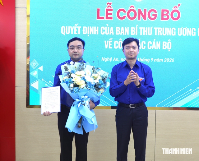 Anh Hồ Phúc Hải giữ chức Bí thư Tỉnh đoàn Nghệ An- Ảnh 1.
