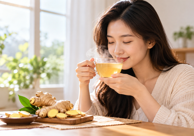 Uống trà gừng sáng, đường huyết thay đổi thế nào? - Ảnh 1.
