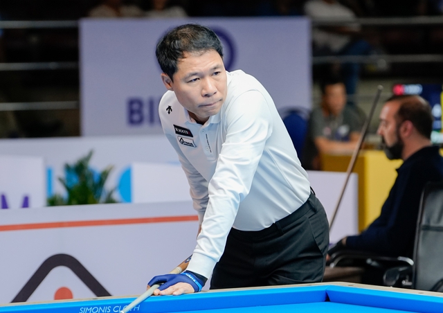 Billiards: Bao Phương Vinh ngược d&ograve;ng thắng cao thủ H&agrave;n Quốc, cầm chắc huy chương thế giới- Ảnh 2.