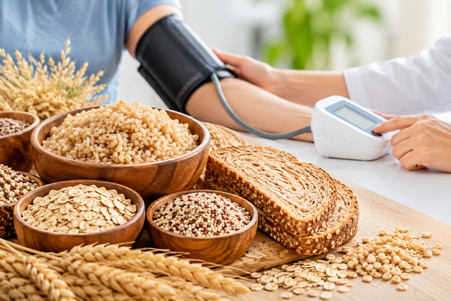 Huyết áp cao: Nghiên cứu phát hiện lợi ích bất ngờ từ ngũ cốc nguyên hạt - Ảnh 1.