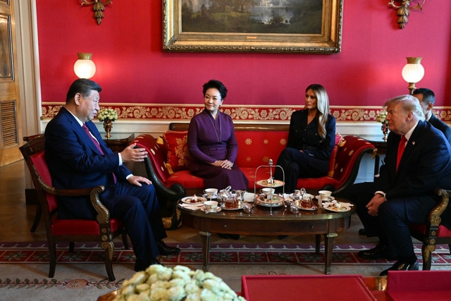 Lời mời bất ngờ của Tổng thống Trump trong tiệc chiêu đãi Chủ tịch Tập Cận Bình- Ảnh 2.