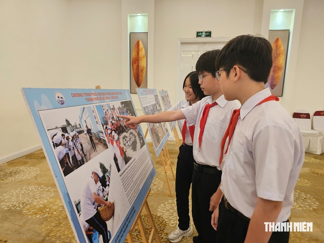 Học sinh TP.HCM trải nghiệm ngành nghề nông thôn phát triển kỹ năng làm việc nhóm - Ảnh 1.