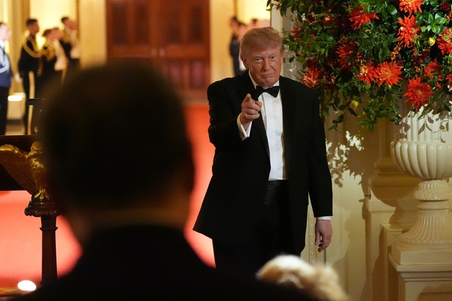 Lời mời bất ngờ của Tổng thống Trump trong tiệc chiêu đãi Chủ tịch Tập Cận Bình- Ảnh 1.