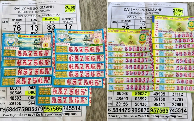 4 người cùng trúng hơn 4,4 tỉ xổ số miền Nam nhờ 9 tờ vé may mắn - Ảnh 1.