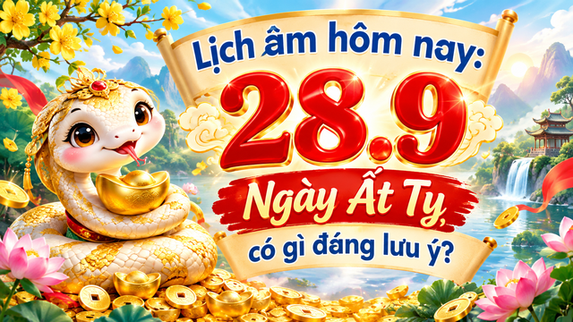 Lịch âm hôm nay 28.9 nhằm ngày 18 tháng 8 là ngày gì? - Ảnh 1.