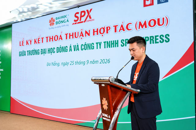 SPX Express cùng Trường ĐH Đông Á ký kết hợp tác phát triển nguồn nhân lực logistics - Ảnh 2.