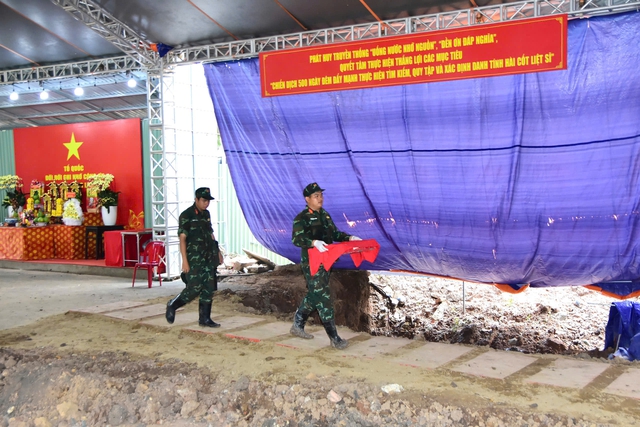 Quy tập 666 hài cốt liệt sĩ tại công viên Lê Thị Riêng - Ảnh 2.