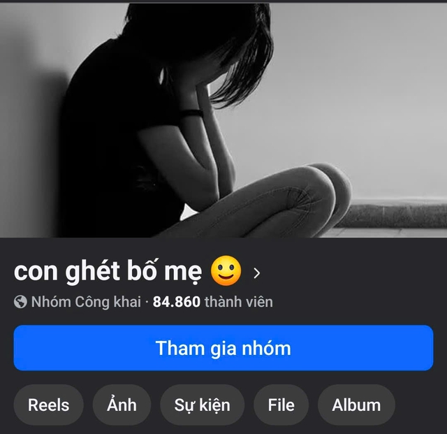 Tranh luận về nhóm có tên 'Con ghét bố mẹ' đang gây xôn xao- Ảnh 1.