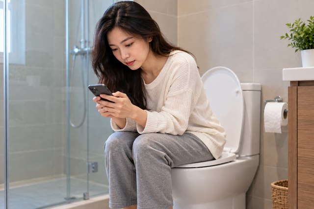 Ngồi l&acirc;u trong nh&agrave; vệ sinh: Th&oacute;i quen tưởng v&ocirc; hại, hại kh&ocirc;ng ngờ - Ảnh 1.