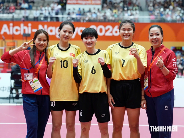 Nước cờ khôn ngoan và dấu ấn Hồng Liên đưa cầu mây Việt Nam vào chung kết đôi nữ ASIAD- Ảnh 4.