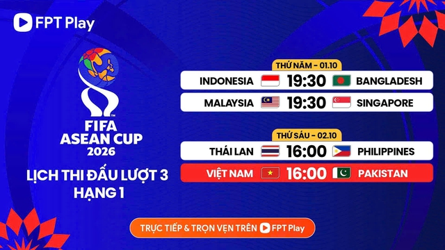 Lịch thi đấu, kênh phát Việt Nam vs Pakistan: Thầy trò HLV Kim Sang-sik quyết thắng để tranh hạng ba- Ảnh 2.