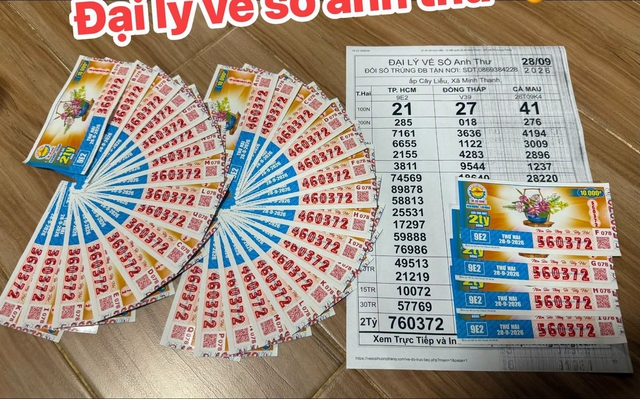 Dãy số giúp nhiều người ở TP.HCM cùng trúng 1,8 tỉ xổ số miền Nam - Ảnh 1.