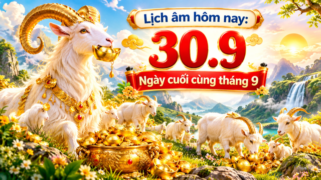 Hôm nay là ngày cuối cùng của tháng 9, theo lịch âm 30.9 có gì đặc biệt? - Ảnh 1.