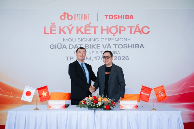 Dat Bike và Toshiba hợp tác, cùng đặt nền móng cho xe điện thế hệ mới - Ảnh 1.