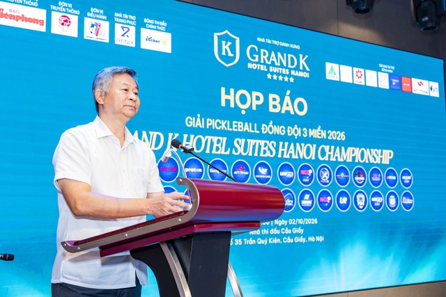 Hơn 400 VĐV tham gia giải pickleball đồng đội 3 miền, tiền thưởng 225 triệu đồng- Ảnh 1.