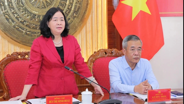Th&ocirc;ng qua b&aacute;o c&aacute;o kết quả kiểm tra, gi&aacute;m s&aacute;t đối với Ban Thường vụ Tỉnh ủy Thanh H&oacute;a- Ảnh 1.