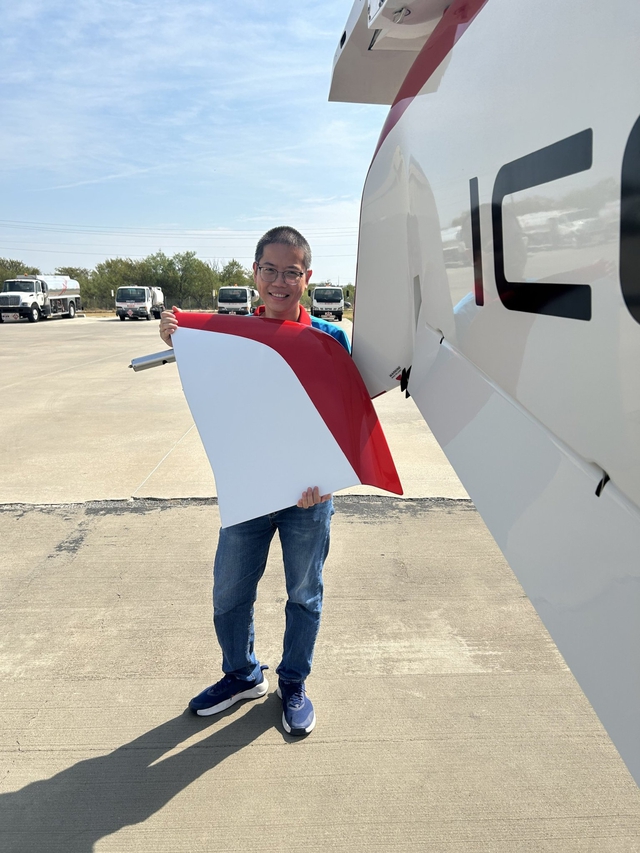 Người Việt ở Mỹ học lái, chinh phục bầu trời Texas trên chiếc máy bay lưỡng cư - Ảnh 5.