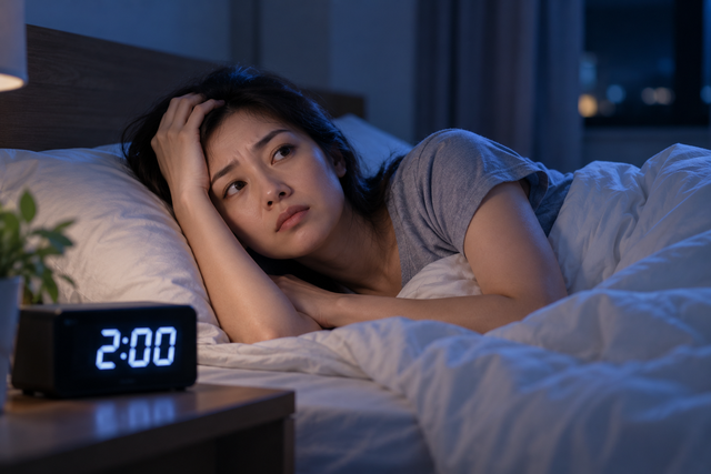 Người trằn trọc khó ngủ, người hay tỉnh giữa đêm: Bác sĩ nói gì? - Ảnh 1.