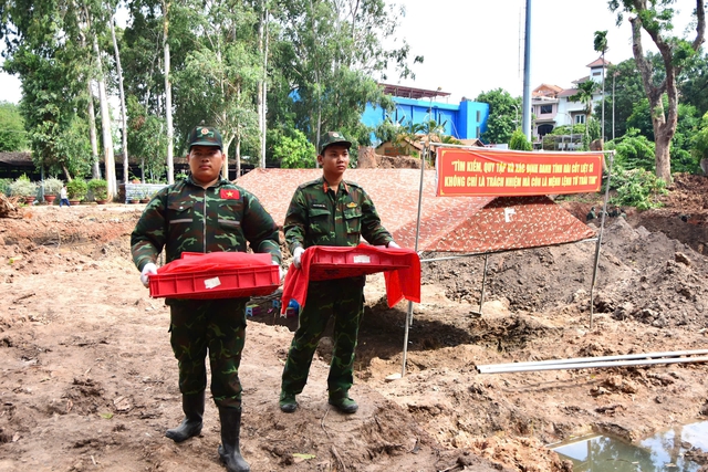 Sau hơn 2 tháng, quy tập 564 hài cốt liệt sĩ tại công viên Lê Thị Riêng- Ảnh 1.