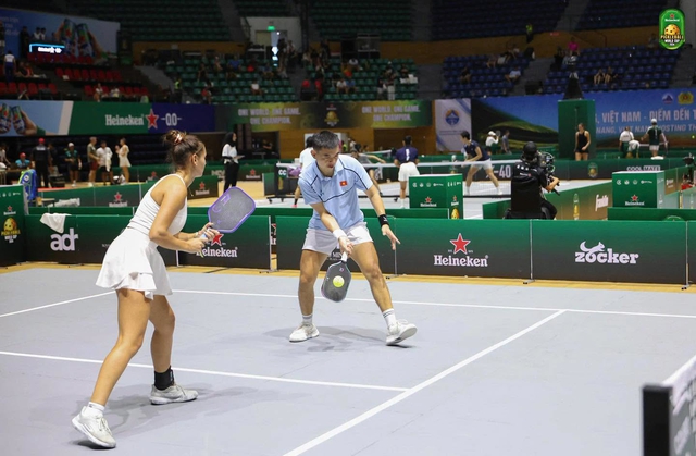 Lý Hoàng Nam 'siêu đỉnh' góp mặt ở 3 trận chung kết World Cup Pickleball Đà Nẵng- Ảnh 1.