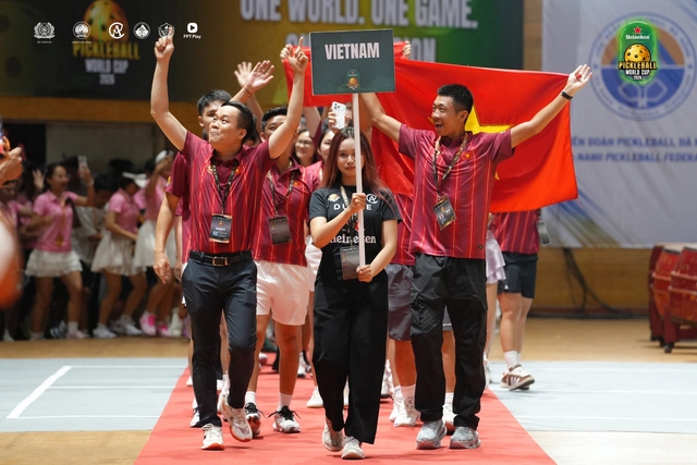 Lý Hoàng Nam 'siêu đỉnh' góp mặt ở 3 trận chung kết World Cup Pickleball Đà Nẵng- Ảnh 3.