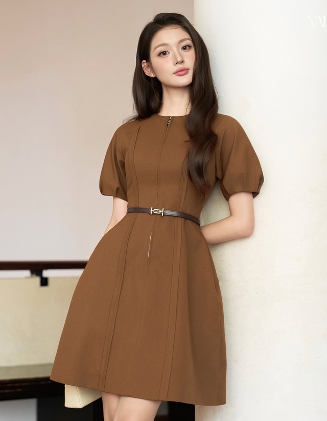 5 chiếc váy công sở để nàng mặc suốt mùa thu- Ảnh 2.