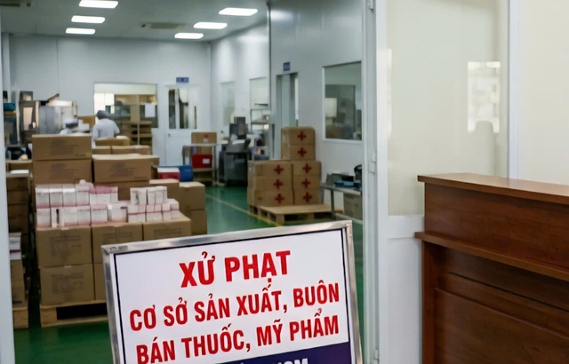 Công ty dược ở TP.HCM bị phạt 160 triệu đồng, đình chỉ sản xuất mỹ phẩm - Ảnh 1.