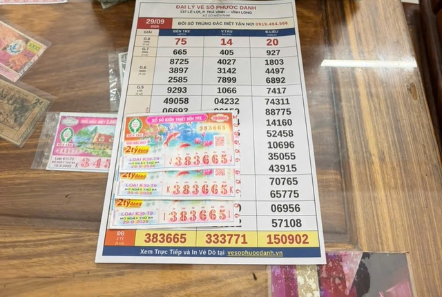 Người phụ nữ bán cá trúng độc đắc 6 tỉ xổ số miền Nam, nhận tiền mặt - Ảnh 1.