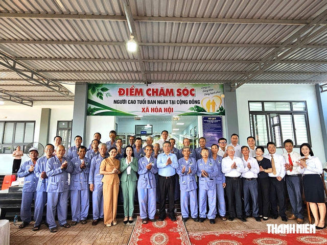 TP.HCM khánh thành điểm chăm sóc người cao tuổi đầu tiên ở xã Hòa Hội- Ảnh 1.