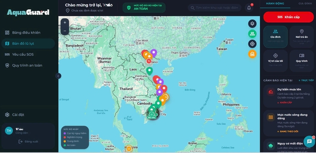 Sinh vi&ecirc;n l&agrave;m hệ thống cảnh b&aacute;o lũ, hỗ trợ cứu hộ tr&ecirc;n nền tảng di động- Ảnh 2.