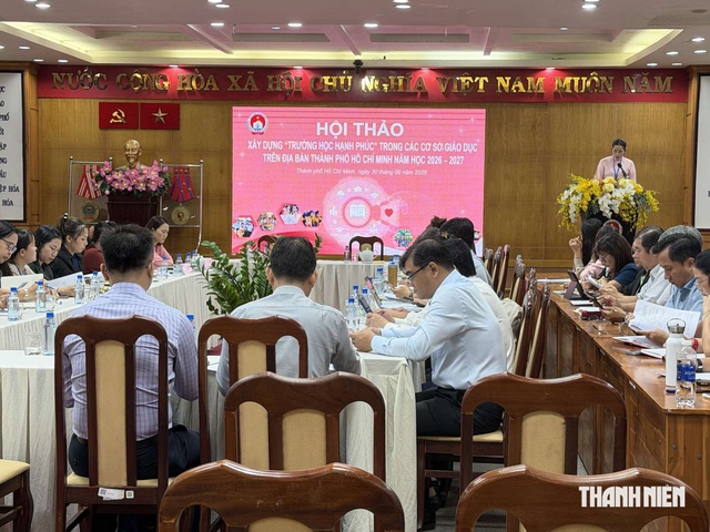 TP.HCM rút gọn Bộ tiêu chí Trường học hạnh phúc từ 18 xuống 9 tiêu chí - Ảnh 1.