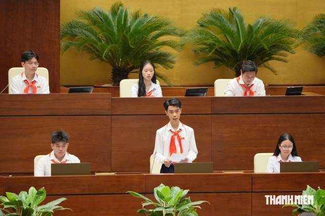 Tuyển đại biểu tự ứng cử Phiên họp giả định Quốc hội trẻ em lần thứ III - Ảnh 2.