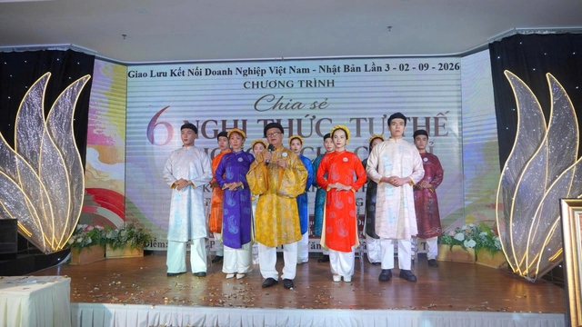 Áo dài Ngũ Thân - Nhịp cầu kết nối doanh nghiệp Việt Nam - Nhật Bản - Ảnh 3.