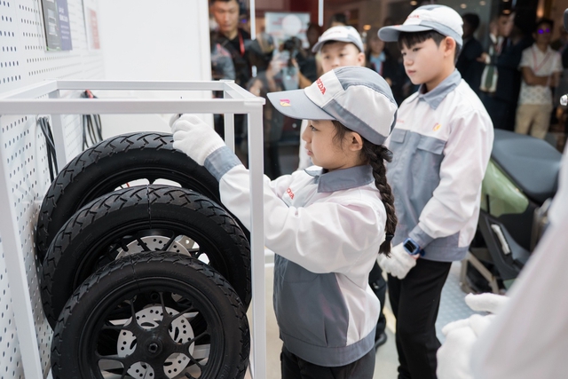 Ra mắt sân chơi ‘Trung tâm Công nghệ xe máy điện Honda’ dành cho trẻ em - Ảnh 2.