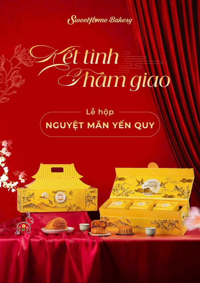 Tuyệt tác bánh trung thu SweetHome Bakery: Tâm giao gửi ttọn, đẳng cấp tri ân - Ảnh 3.