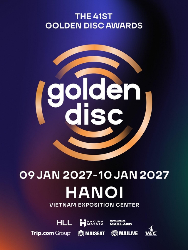 Chính thức: Golden Disc Awards lần thứ 41 tổ chức tại Hà Nội ngày 9 - 10.1.2027 - Ảnh 1.