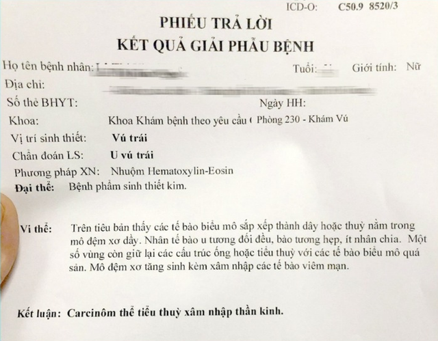 Người phụ nữ 48 tuổi ph&aacute;t hiện ung thư v&uacute; 7 mm d&ugrave; kh&ocirc;ng c&oacute; triệu chứng - Ảnh 2.