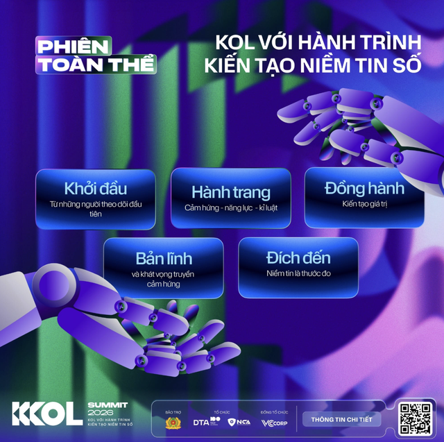 Đen Vâu, H'Hen Niê dự KOL Summit 2026: Còn những ai góp mặt? - Ảnh 3.