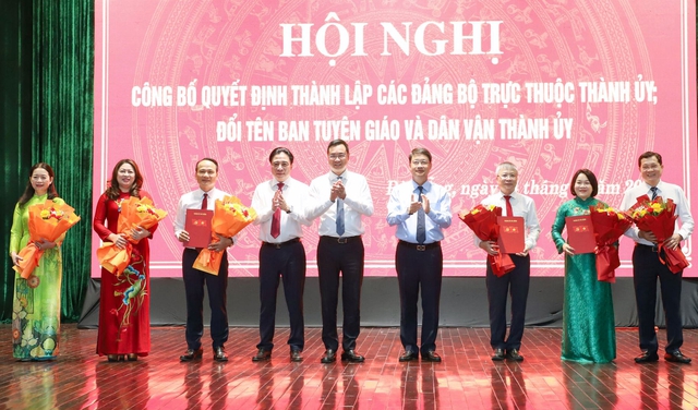 Đà Nẵng kiện toàn tổ chức, thành lập 2 đảng bộ mới- Ảnh 1.