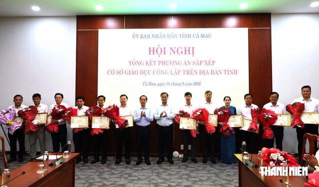 C&agrave; Mau giảm hơn nửa số cơ sở gi&aacute;o dục c&ocirc;ng lập sau sắp xếp - Ảnh 3.