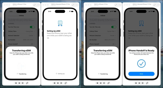 Tính năng ẩn trên iOS 27: Dùng chung một số điện thoại trên hai iPhone - Ảnh 1.