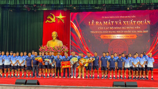 CLB Hưng Yên xuất quân, nỗ lực đoạt vé thăng hạng V-League- Ảnh 1.