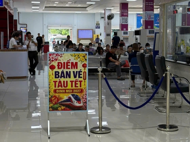 Đường sắt chính thức mở bán hơn 300.000 vé tàu Tết 2027- Ảnh 2.