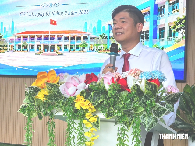 Xã Củ Chi khánh thành 3 trường học khang trang đón năm học mới - Ảnh 2.